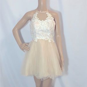 PROM FORMAL SWEETHEART MINI DRESS